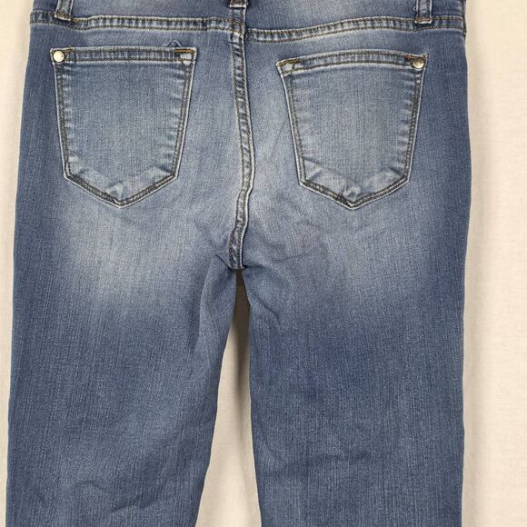 Judy Blue Skinny Fit Jeans 9/29 Distressed Frayed Hem - Picture 11 of 12